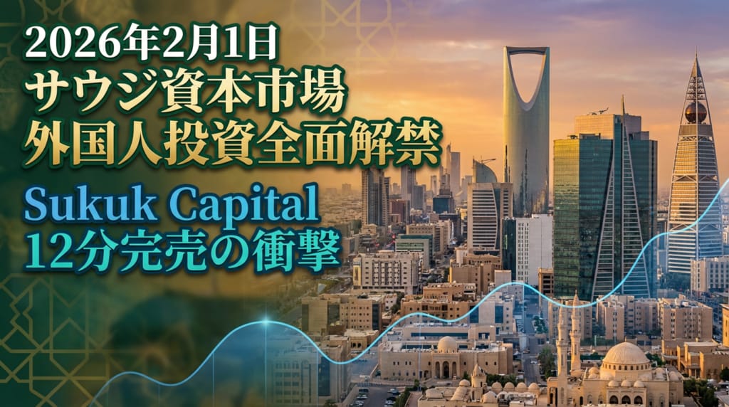 サウジ資本市場開放 2026 のイメージ