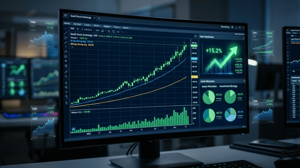 サウジ証券取引所 TASI 指数の推移イメージ